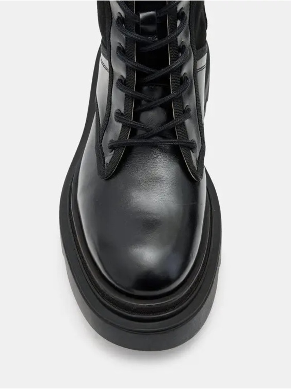 All Saints Alexia Lug Sole Combat Boot Women - Picture 5 of 14